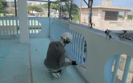 Ｇ様邸、外壁塗装工事の美しく完了しました。№3（沖縄県西原町にて）